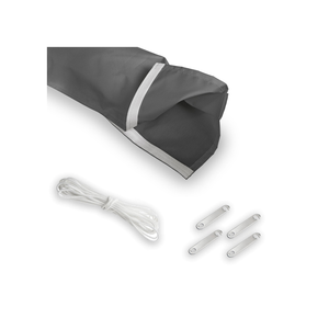 Bimini แบบ3โค้งที่ปิดด้านบนสำหรับเรือเรือทำจากอลูมิเนียมอัลลอยเคลือบสีขาวข้อต่อสแตนเลสสตีลฝาครอบเรือแบบพรีเมี่ยม - Product Image 4