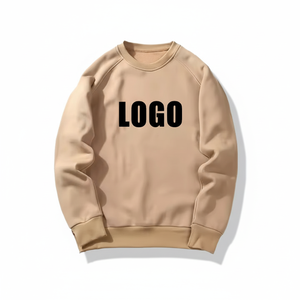 Sudadera Unisex de Cuello Redondo, 100% Algodón, de Alta Calidad, Fabricada por OEM, Ecológica, de Forro Polar de 380g, Corte Regular, con Logotipo - Product Image 1
