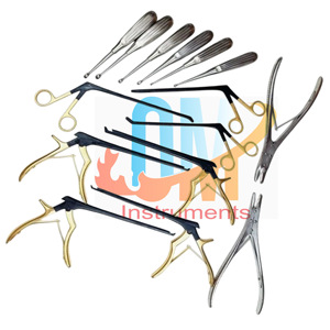 เครื่องขูดกระดูก Codman Kerrrison rongeurs แบบมืออาชีพ15ชิ้นเหล็กสำหรับศัลยกรรมกระดูกได้รับการรับรองจาก CE | Oldmed - Product Image 3