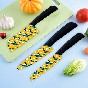 Couteau de chef en céramique directement de l'usine avec manche en plastique, tranchant pour la cuisine quotidienne, design ambidextre, livraison gratuite - Product Image 3