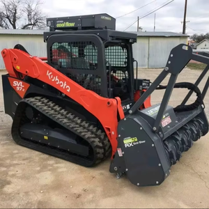 Broyeur forestier Kubota SVL97-2 haute performance pour chargeuse compacte sur chenilles avec attache de coupe forestière hydraulique - Product Image 5
