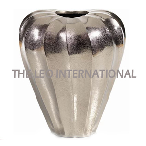 Jarrón de Flores Creativo y Popular para Flores Artificiales, Decoración de Mesa, Par de 2, de Aluminio - Product Image 3