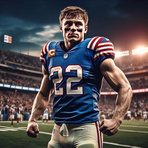 OEM Unisex Athletic American Football Jerseys Sublimación Entrenamiento Ropa deportiva Mangas cortas Impreso Técnicas Ropa deportiva para hombres - Product Image 5