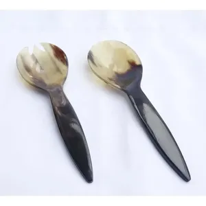 Ensemble de couverts en acier inoxydable avec poignée noire, parfait pour la vaisselle et les accessoires de mariage - Product Image 6