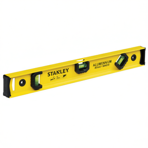 Nivel de burbuja de aluminio de calidad premium Stanley, perfil 'I', herramienta de grado industrial para mejoras del hogar y oficios profesionales - Product Image 2