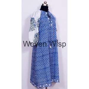 Robe de soirée longue à tricoter pour femmes avec manches longues lavables - Product Image 2