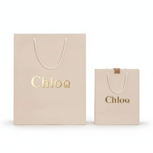 Sacs en papier d'art de luxe premium du Vietnam avec poignée en patch, logo personnalisé, solution de marque de vente au détail haut de gamme - Product Image 2