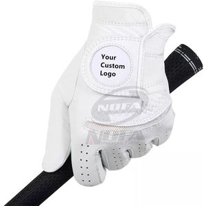 Guantes de Golf Premium de Piel de Cabretta para Mano Izquierda, Protección UV, Logotipo Personalizado, Transpirables, Correa de Muñeca Ajustable, Estilo Deportivo, Impermeables - Product Image 4