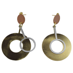 Boucles d'oreilles colorées de style royal, idéales pour les femmes, bijoux haut de gamme pour les fonctions de mariage, design coloré, bijoux pour femmes au meilleur prix - Product Image 2