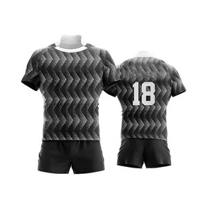 Maillot et short de rugby respirants à séchage rapide pour l'entraînement ou les tournois, uniformes de rugby - Product Image 3