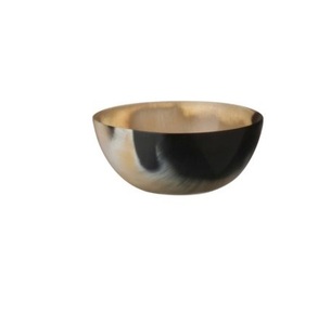 ชามเขาควายขอบทองเหลืองปรับแต่งได้ชามเขาควายตกแต่ง - Product Image 3