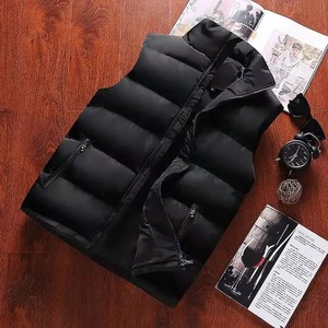 Parkas cálidas de Invierno para mujer, chaqueta acolchada de manga larga con capucha delgada de longitud media de Color sólido, abrigos con cremallera - Product Image 6