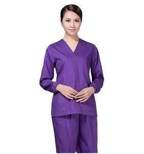 Juego de uniformes médicos de enfermería para mujeres hecho a medida de alta calidad uniformes hospitalarios completos para trabajar hechos de Spandex - Product Image 1