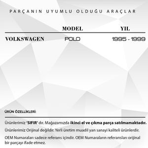Couvercle de cadre de bande pour Volkswagen Polo - Product Image 2