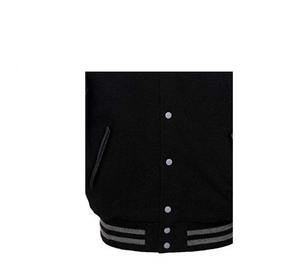 2024 chaquetas con letras de diseño personalizado para hombre, chaqueta universitaria informal de manga larga de alta calidad con cuello levantado para invierno High Street - Product Image 5