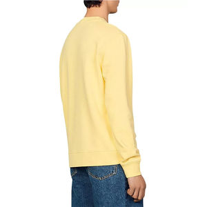 2024 nouveauté léger 100% coton hommes sweats haute qualité en gros plaine blanc imprimé surdimensionné été araignée - Product Image 1