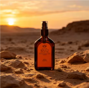 Aceite Esencial de Argán de Marruecos, Sérum Capilar No Pegajoso, Spray Protector del Calor para Cuero Cabelludo Seco, Cuidado Diario - Product Image 1