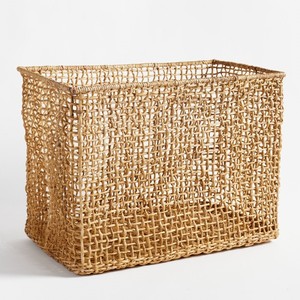 Conteneurs de stockage Collection 2025-Panier rectangulaire en jacinthe d'eau tissée, Conteneurs de stockage durables du Vietnam - Product Image 3