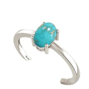 แหวนเงินแท้ 925 แบบซ้อนได้ ประดับหยกทรงลูกแพร์รูปไข่ ดีไซน์คลาสสิก เหมาะสำหรับงานแต่งงาน งานปาร์ตี้ ทันสมัย แฟชั่น สำหรับทั้งชายและหญิง - Product Image 1