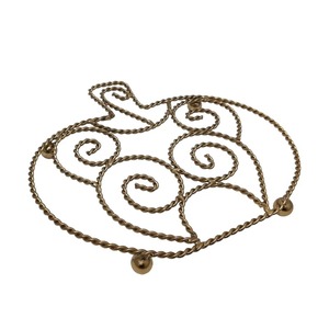 Dessous de plat en métal de haute qualité nouveauté dessous de plat de cuisine en relief décoratif pour les cuisines de l'Inde protecteur de Table à manger à la main - Product Image 6