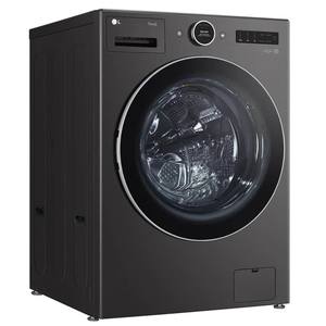 Stock frais WM6700HBA laveuse intelligente électrique en acier noir charge frontale capacité de 10kg - Product Image 1