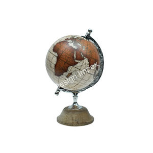 Decorative <b>Globe</b> Stand for Table and <b>Desk</b> Display Easy Portable Metal <b>Globe</b> Model Decorative Object for Home & Office - Product Image 3