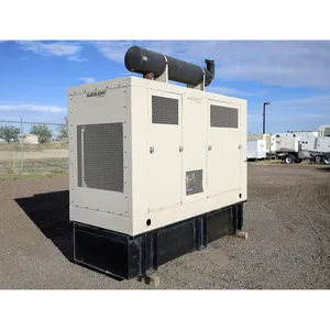Groupe électrogène diesel industriel triphasé d'occasion 180 kW 480 V, étanche, pour alimentation de secours commerciale - Product Image 1