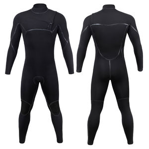 Wholesale Custom Logo <b>Men's</b> <b>4</b>/<b>3</b> Chest Zip Wet Suits Yamamoto Neoprene Water Surfing Diving <b>Wetsuit</b> with Printed Logo - Product Image 2
