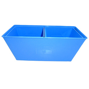 กระถางต้นไม้เหล็กทรงสี่เหลี่ยมผืนผ้าสำหรับสวนสีขาวลายนูนสำหรับสวนทั้งสองด้าน - Product Image 6