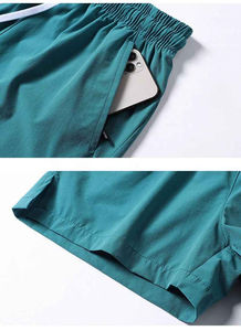 Pantalones cortos informales para hombre con diseño de logotipo personalizado, pantalones cortos transpirables informales para hombre superventas, pantalones cortos para hombre de buena calidad - Product Image 2