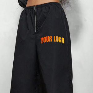 <b>Womens</b> Baggy Fit <b>Joggers</b> Elastic Waist Sweatpants with Custom Logo - Product Image 5