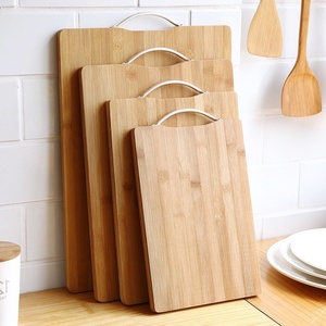 Cooking Color Bamboo Cutting Board 3 Piece Set Kitchen Cutting Board 3 Sizes Sturdy Heavy Duty Bamboo - Product Image 4