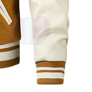 Veste d'hiver moderne pour hommes avec col montant, design bicolore, doublure douce écologique, look élégant pour le style urbain - Product Image 4