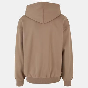 Vente en gros de sweat-shirts à capuche oversize à fermeture éclair pour hommes, style streetwear, coupe ample, haute qualité, logo personnalisé, sweat-shirt à fermeture éclair oversize, 100% coton, imprimé pour l'hiver - Product Image 6