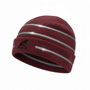 Unisex <b>Beanie</b> Caps in Black Color Travel Ready Breathable <b>Waterproof</b> Adjustable Wholesale Caps with Your Own Logo - Product Image 4