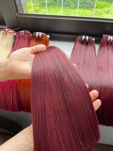 Très beau paquet de trame droite en os coloré Extensions de cheveux Ombre Color du Vietnam de haute qualité - Product Image 5