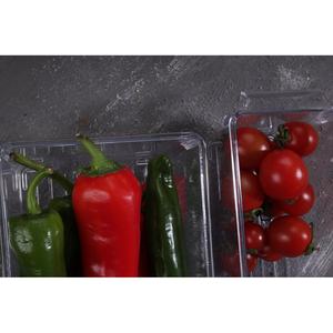 กล่องจัดระเบียบตู้เย็นขนาดใหญ่แบบใส มีหูจับในตัว อเนกประสงค์ สำหรับจัดเก็บในครัว เป็นมิตรกับสิ่งแวดล้อม เหมาะสำหรับผัก ผลไม้ เครื่องเทศ ขนมขบเคี้ยว - Product Image 2