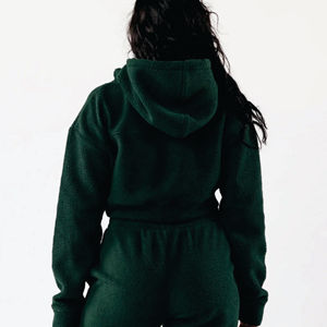 Sudaderas con Capucha Cortas Personalizadas 2023 para Mujer, Sudadera Corta de Manga Larga de Alta Calidad - Product Image 4