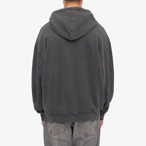 Sudadera con capucha de alta calidad Parejas Colorido Batik Algodón Fleeced Oversized Pullover Sudadera con capucha Logotipo personalizado Sudadera con capucha Hombres - Product Image 6