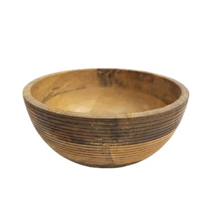Fournisseur de l'usine, bol de service décoratif rond en bois d'acacia, bol de service, vaisselle pour la maison et la cuisine au prix de gros - Product Image 3