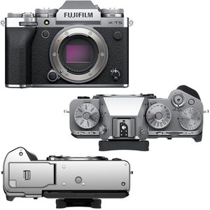 Appareil photo numérique hybride argenté haute vitesse avec carte mémoire SD 32 Go, sac étanche, batterie de rechange, lecteur de carte HD - Product Image 2