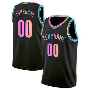 Maillot de basket-ball personnalisé haut de gamme, design de maillot de basket-ball pour jeunes, maille noire et orange - Product Image 4