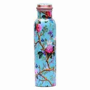 Customized Style Designs New Pure <b>Copper</b> <b>Water</b> <b>Bottle</b> Good for Kids School Yoga Office Usage <b>Copper</b> <b>Water</b> <b>Bottle</b> - Product Image 3