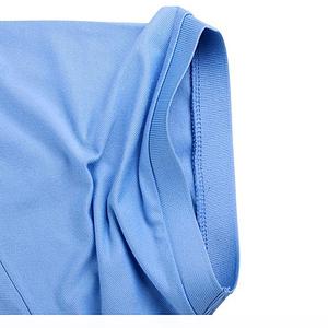 T-shirt polo à séchage rapide pour homme de taille américaine, vêtements de sport respirants en tricot à manches courtes, imprimés sur mesure et de couleur unie - Product Image 5