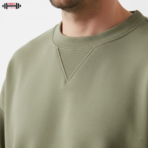 เสื้อสเวตเชิ้ตผู้หญิงดีไซน์ใหม่ล่าสุดสำหรับฤดูหนาว แขนยาว คอวี ขายดี ไซส์ 6XL ผ้าฟลีซ คุณภาพสูง สไตล์สตรีทแวร์ สีพื้น - Product Image 4