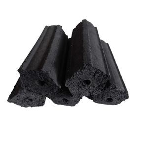 Briquettes de sciure de bois dur hexagonales en vrac de type charbon de bois noir en vente - Product Image 4