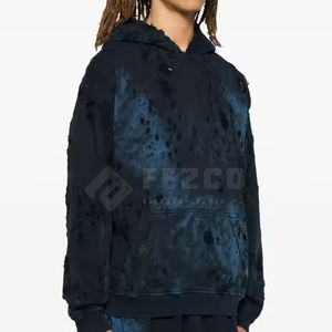 Nouvel Arrivage – Sweats à Capuche Homme Effet Vieilli, Respirants et Confortables, 100% Coton, Personnalisables, Faible MOQ, Prix de Gros pour la Saison Hivernale - Product Image 4