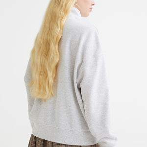 Vêtements d'hiver Vêtements de rue d'extérieur Impression de logo personnalisé Meilleur design Polaire légère Sweat-shirt pour femmes - Product Image 5