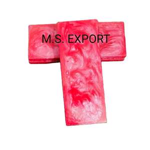 Mango de Cuchillo de Resina Rosa Estilo Antiguo, Diseño de Amor, Escultura para Manualidades, Modelado, India M.S. EXPORTACIÓN - Product Image 2