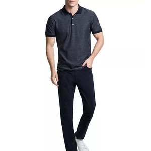 เสื้อโปโลแขนสั้นคุณภาพสูง เสื้อยืดผู้ชายสำหรับฤดูร้อน สวมใส่สบาย สามารถเลือกสี ขนาด และวัสดุได้ - Product Image 2